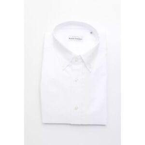 Robert Friedman White Cotton Men's Men's Shirt